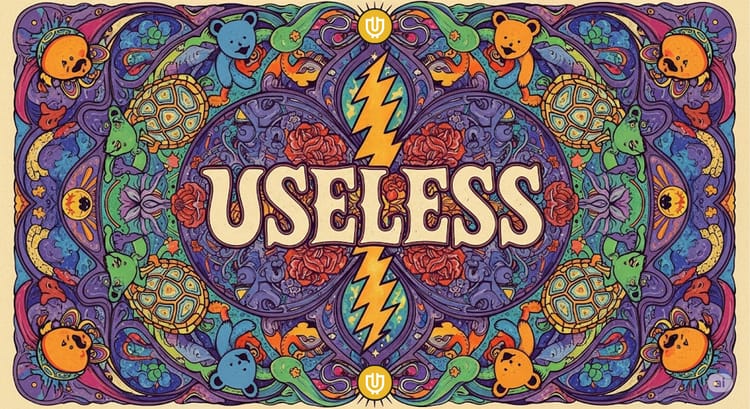 What Do the Grateful Dead and the $USELESS Meme Coin Have in Common? Everything.