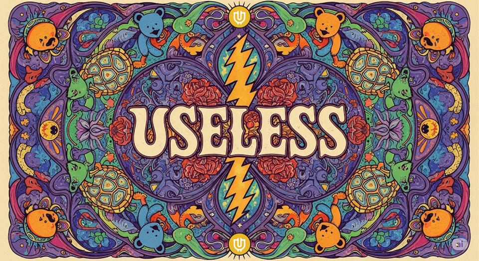 What Do the Grateful Dead and the $USELESS Meme Coin Have in Common? Everything.