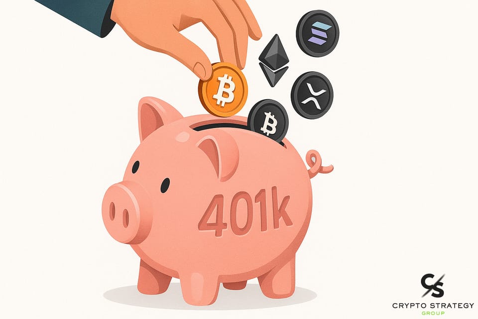 Your Retirement, Your Crypto: A New Frontier for Your 401(k)